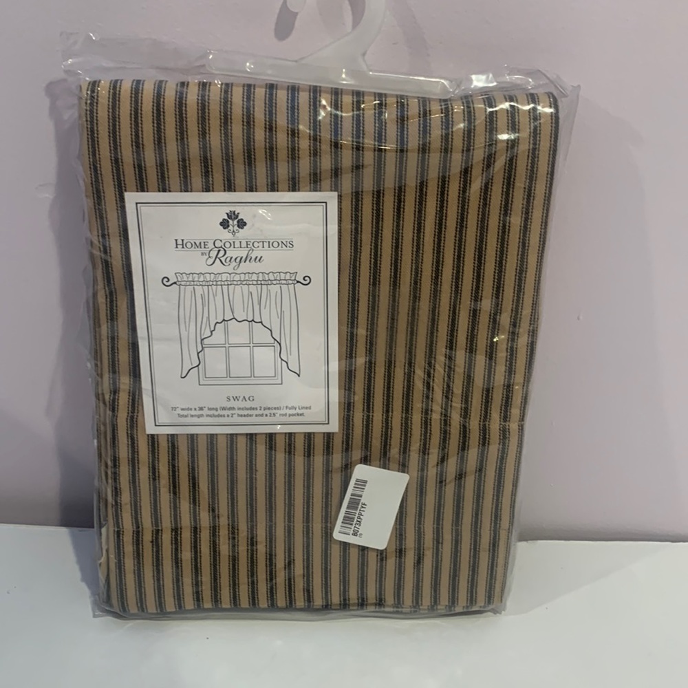 Heritage House  Swag Curtain 72" × 36"